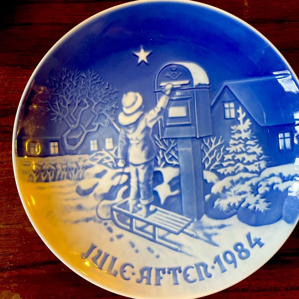 1984 Bing & Grondahl Christmas Plate